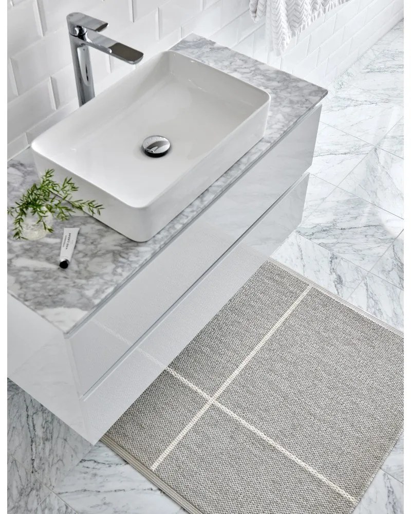 Krémszínű kültéri-beltéri szőnyeg 70x90 cm Fred Linen – Pappelina