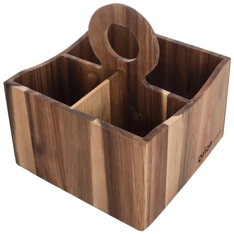 Fa konyhai eszköztartó állvány Wooden – Orion