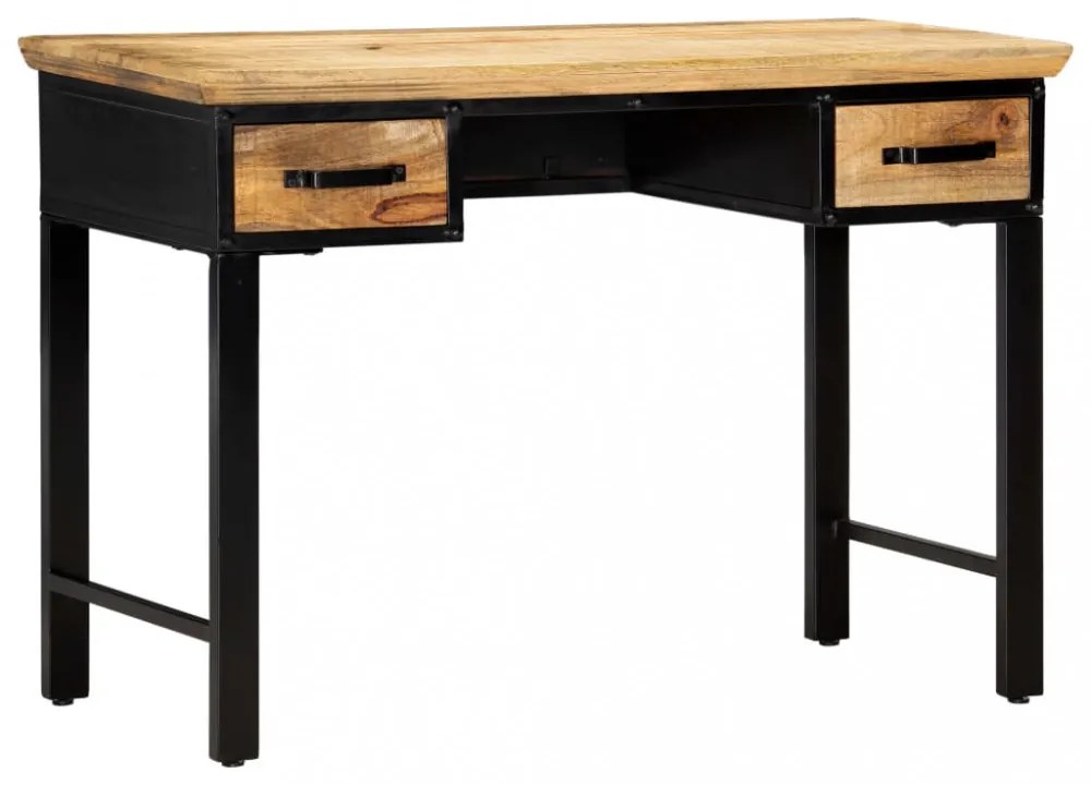 tömör mangófa íróasztal 110 x 50 x 76 cm