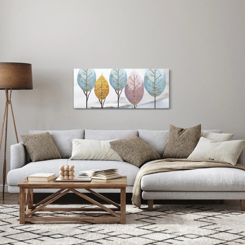 Kép - Dizájnos fák (120x50 cm)