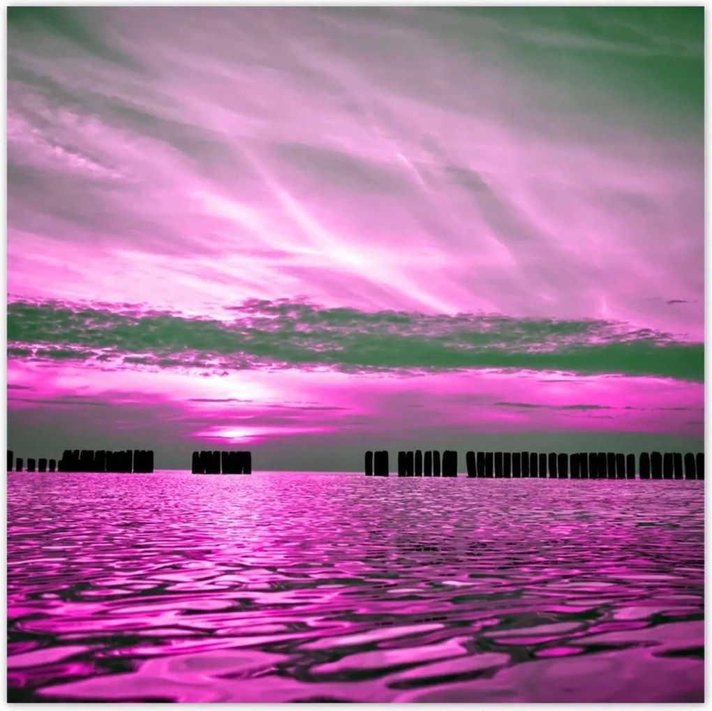 Poszterek 140x140 Hanga naplemente