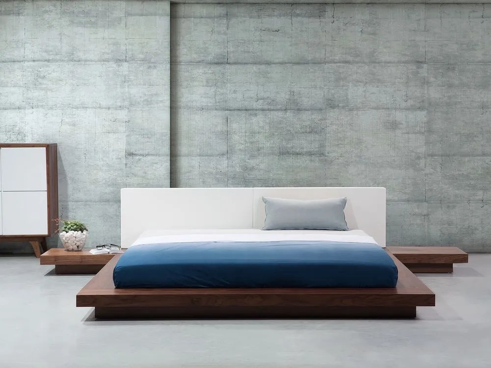 Franciaágy 180x200 cm Zina (fehér) (LED világítással). 1035514