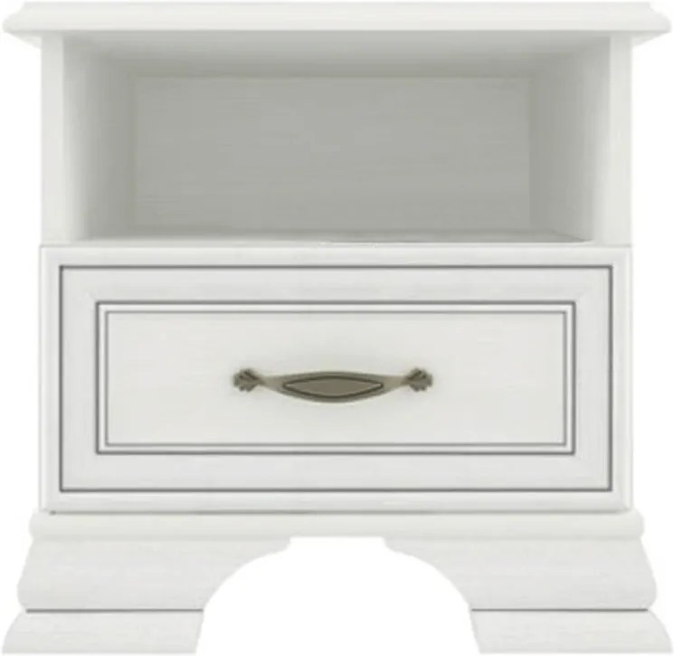 Éjjeliszekrény 1s, DTD laminált, woodline bézs, TIFFY