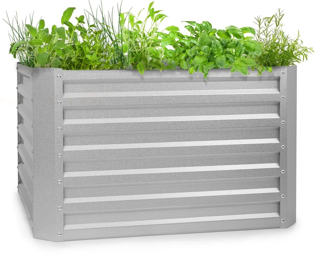 Blumfeldt Blum High Grow Straight, magaságyás, 100 x 60 x 100 cm, 600 l, acél