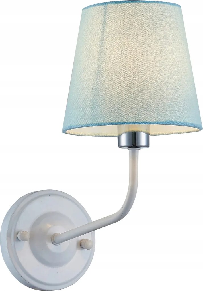 Candellux fali lámpa fehér kék lámpabúra