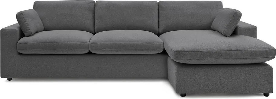 Sötétszürke sarokkanapé Belair – Bobochic Paris