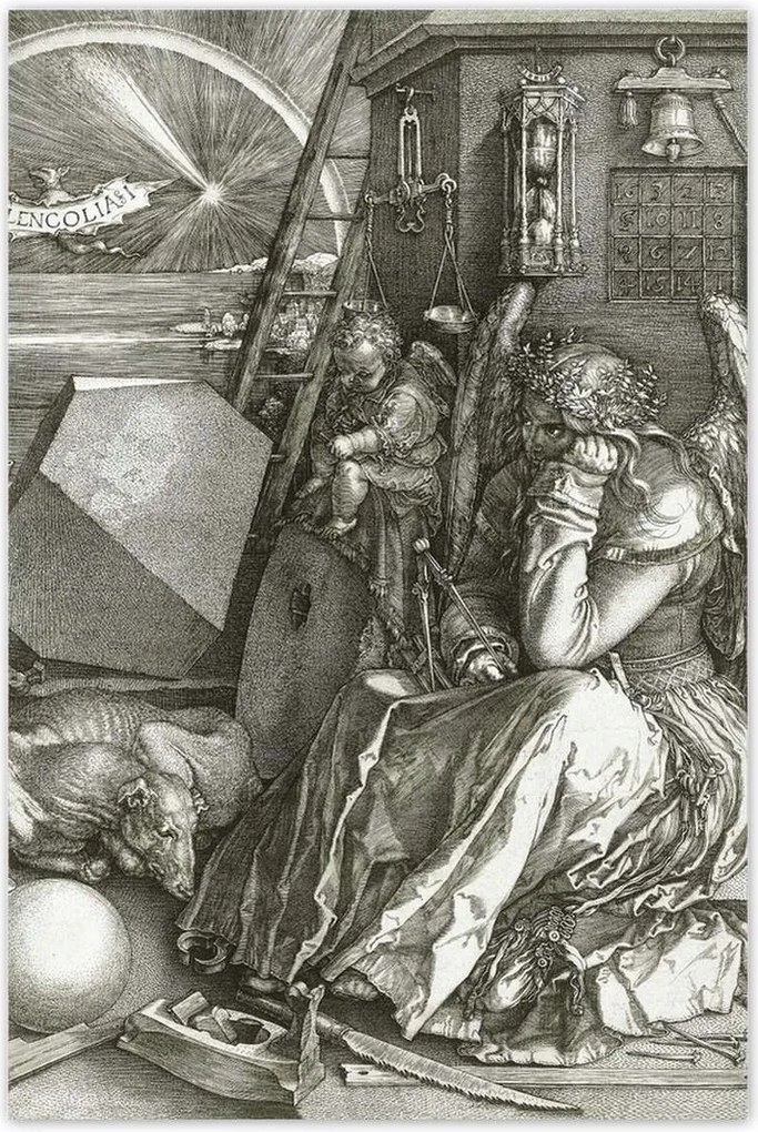Poszterek 80x120 Dürer Szárnyas zseni