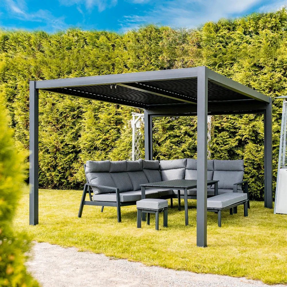 Luxe alumínium pergola 3x4
