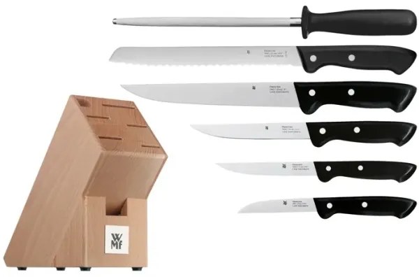 WMF - CLASSIC LINE 7 részes konyhai késkészlet késtartóval