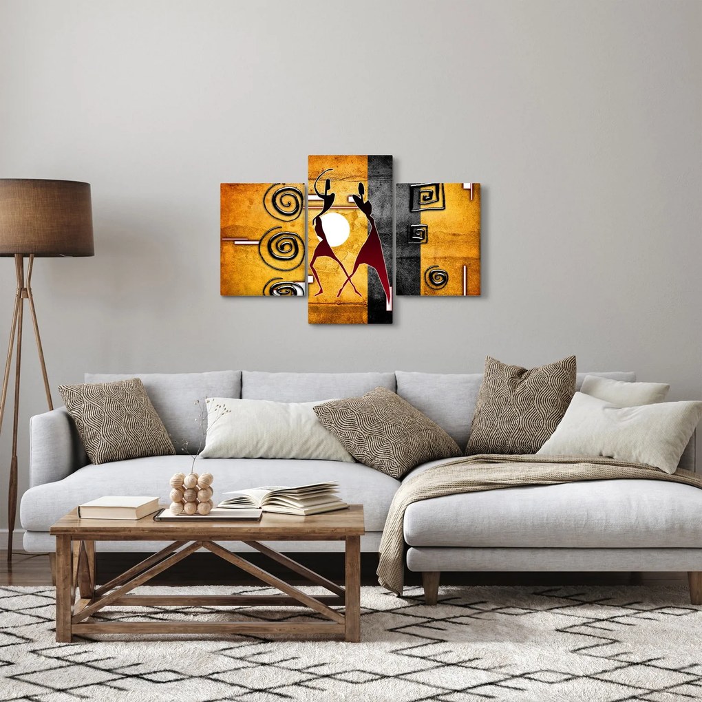 Kép - Ősi festészet (90x60 cm)