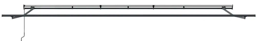 Fehér Napernyő Fehér 600 × 300 cm szövet