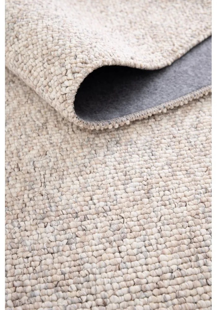 Krémszínű szőnyeg 80x150 cm Petra Liso – Universal