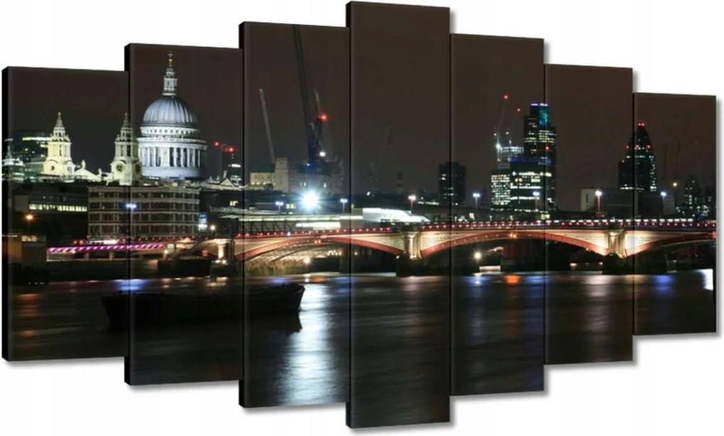 Festmények 140x80 London éjszaka