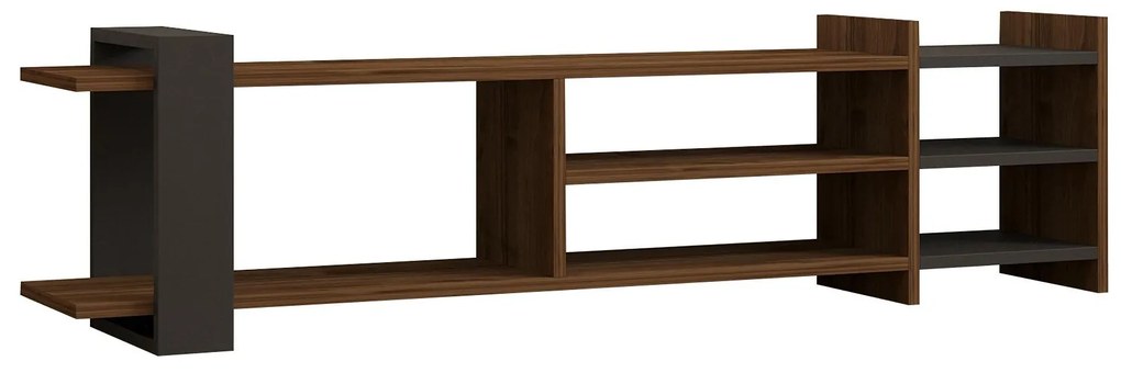TV asztal/szekrény Zephir (dió + antracit). 1088868