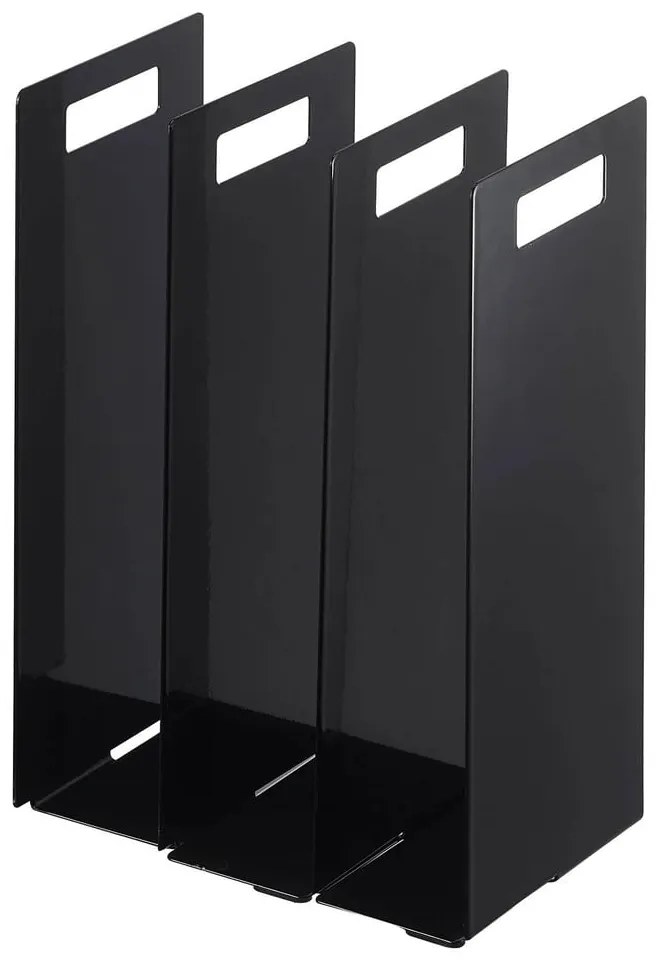 Fekete fém törölközőtartó állvány szett 2 db-os Tower – YAMAZAKI