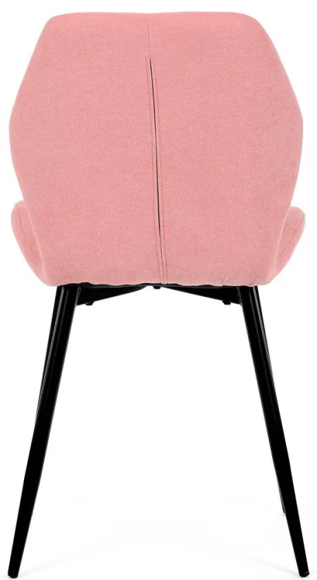 Scaun modern de sufragerie roz CT-285