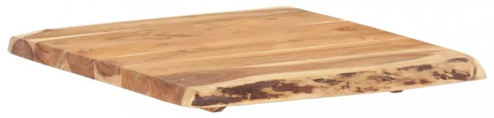 tömör akácfa asztallap 58 x (50-60) x 3,8 cm