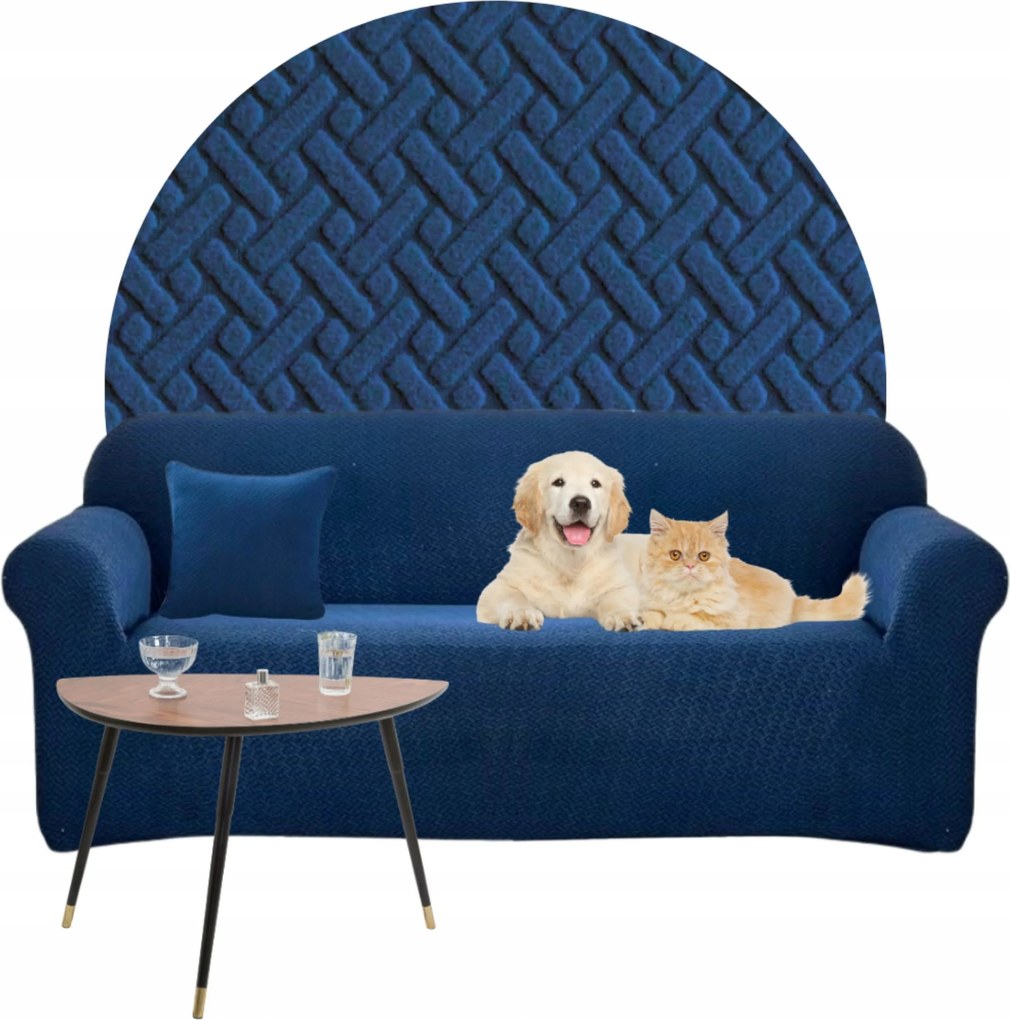 Kanapé Huzat Sarok Kanapé Jacquard Halszálka Prémium 190-230 Oeko Tex