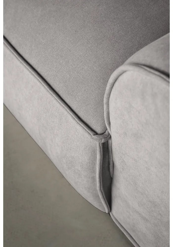 Világosszürke kanapé modul (jobb oldali) Flex Felix – Miuform