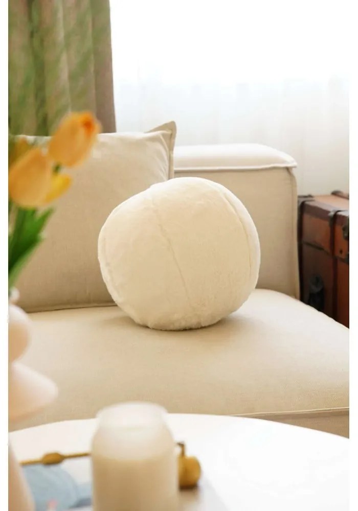 Mikroplüss díszpárna ø 25 cm Top – Mioli Decor