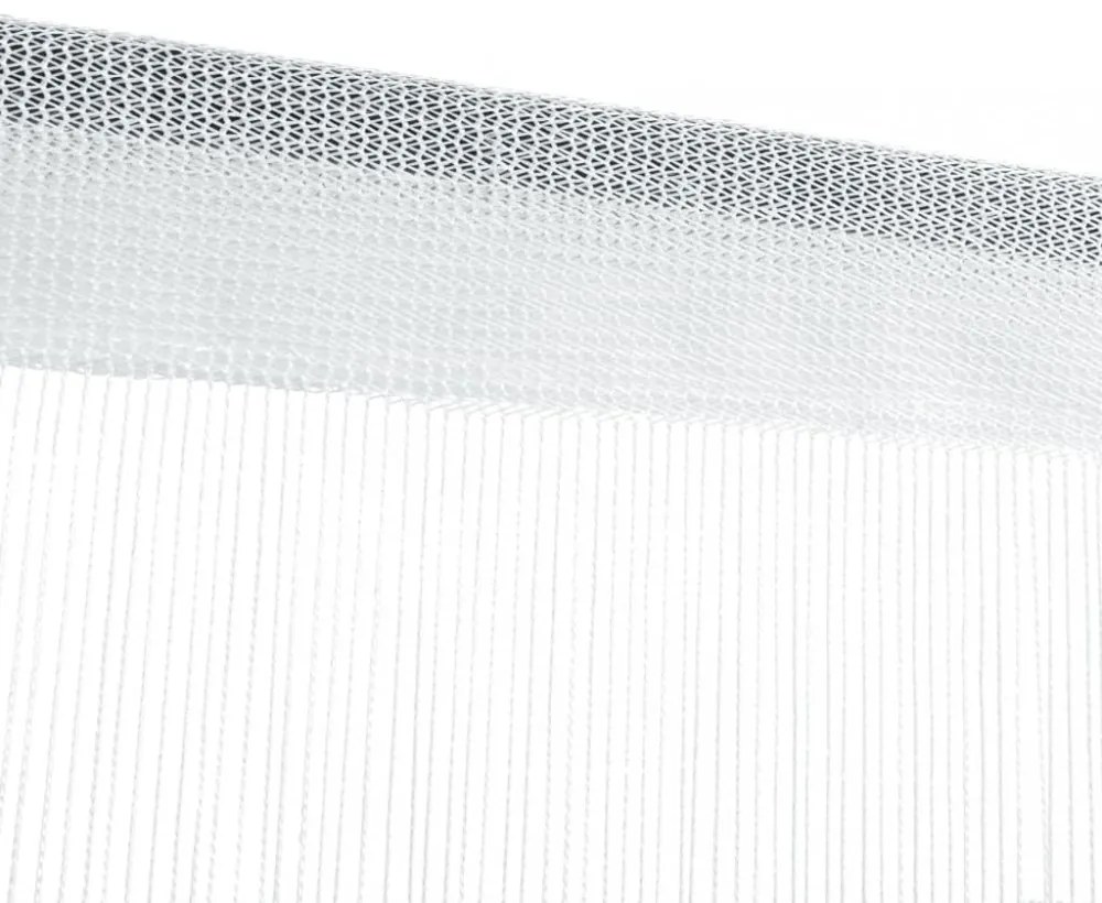 2 db fehér zsinórfüggöny 140 x 250 cm