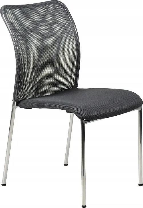 Konferencia szék HN-7502/CH Grafit, Króm Váz