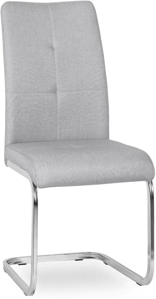 Szánkótalpas Étkezőszék Szürke Színben. SCOT