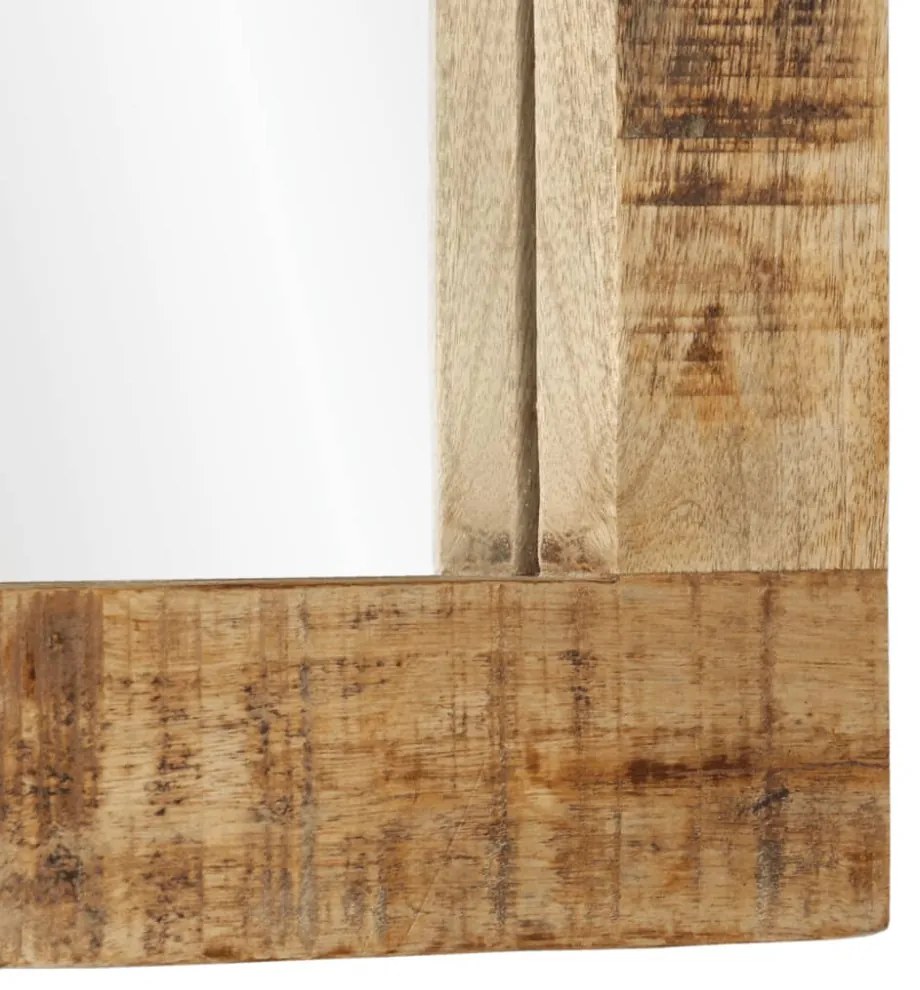 2 részes tömör mangófa fürdőszobai bútorszett