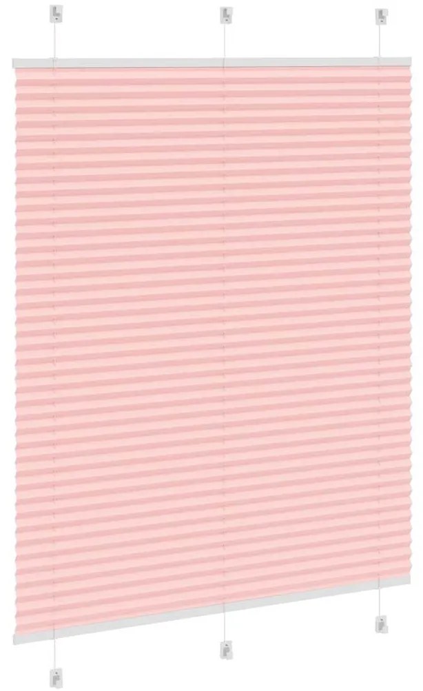 pliszírozott redőny rózsaszín 105x100cm szövetszélesség 104,4cm