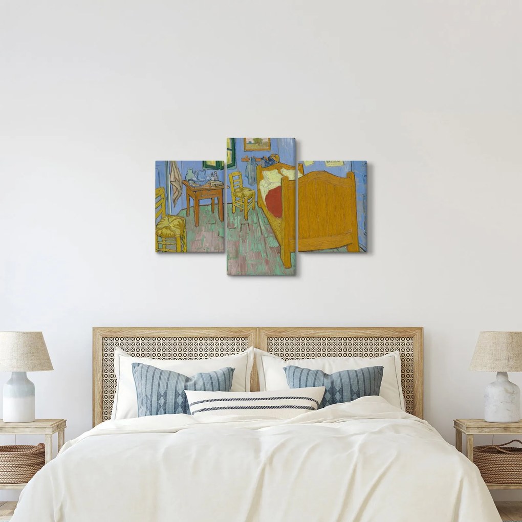 Kép - Vincent van Gogh, The Bedroom, reprodukciók (90x60 cm)