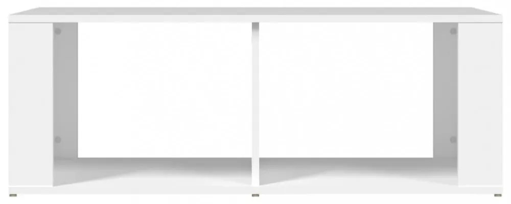 fehér szerelt fa dohányzóasztal 100 x 50 x 36 cm