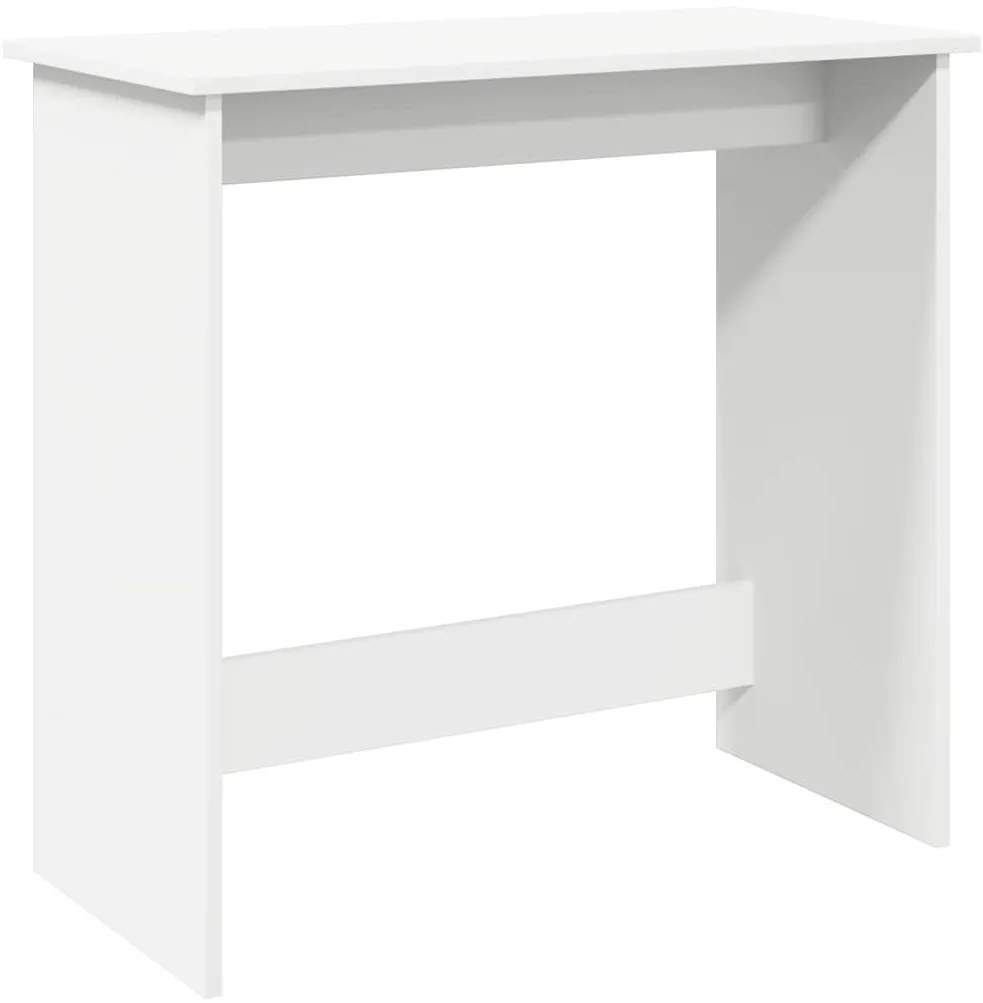 fehér forgácslap íróasztal 80 x 40 x 75 cm