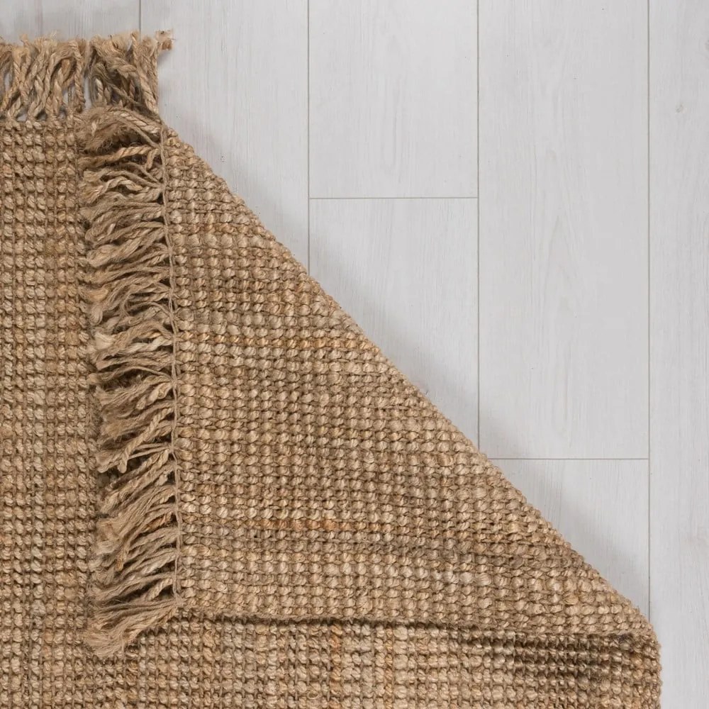 Natúr színű juta szőnyeg 240x340 cm Jute Boucle – Flair Rugs