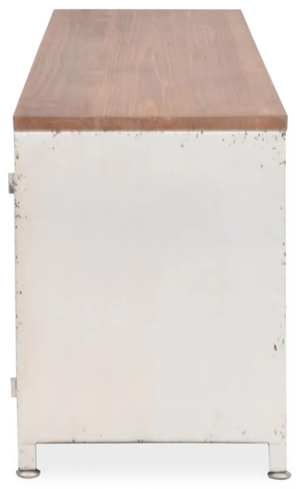 fehér TV-szekrény 120 x 30 x 40 cm
