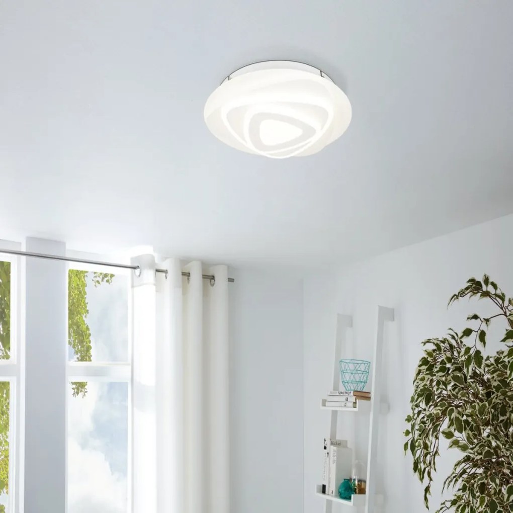 EGLO 900863 PALAGIANO Kerek Mennyezeti Lámpa Fehér LED IP20