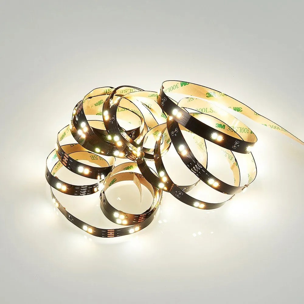 Fekete LED szalag 300 cm Chip – Trio