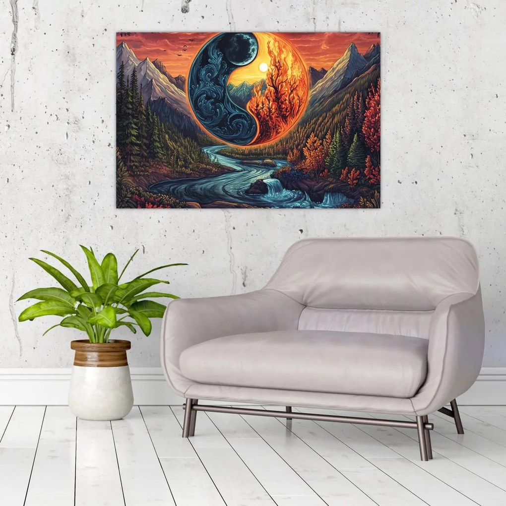 Kép - Elemi erők (90x60 cm)