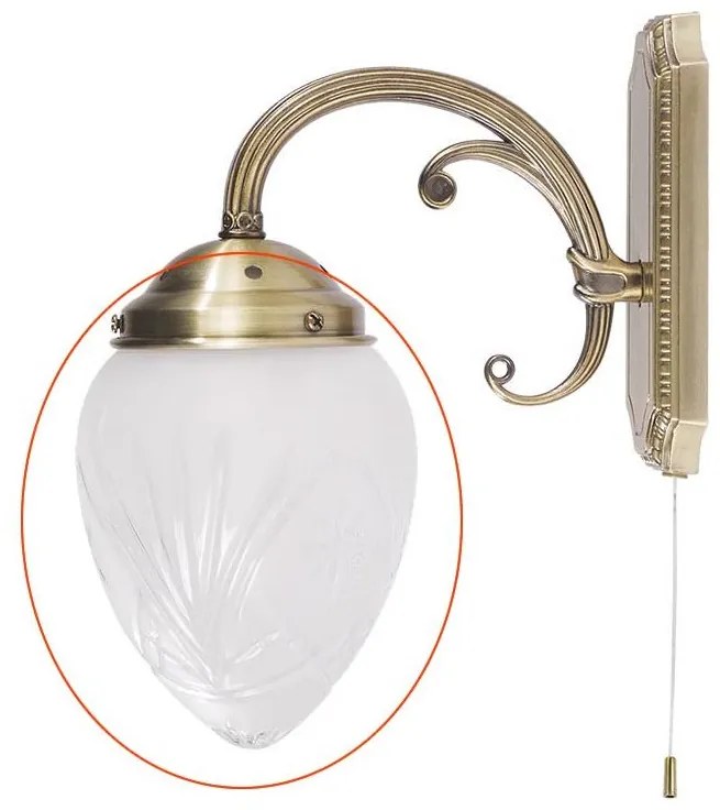 Rabalux 8631 - Csereüveg lámpához ANNABELLA (kicsi)small