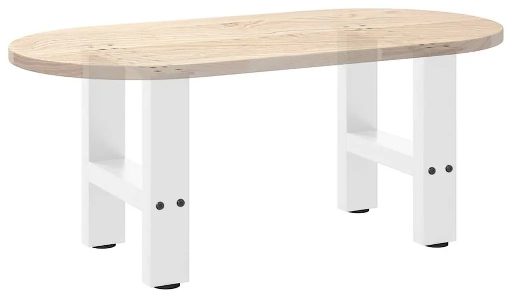 2 db fehér dohányzóasztal láb 30 x (30-31) cm acél