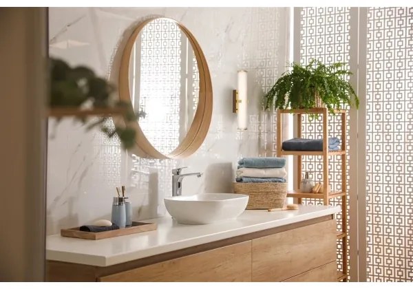 Searchlight 63125-1GO - LED Fürdőszobai lámpa CLAMP LED/18W/230V IP44 arany