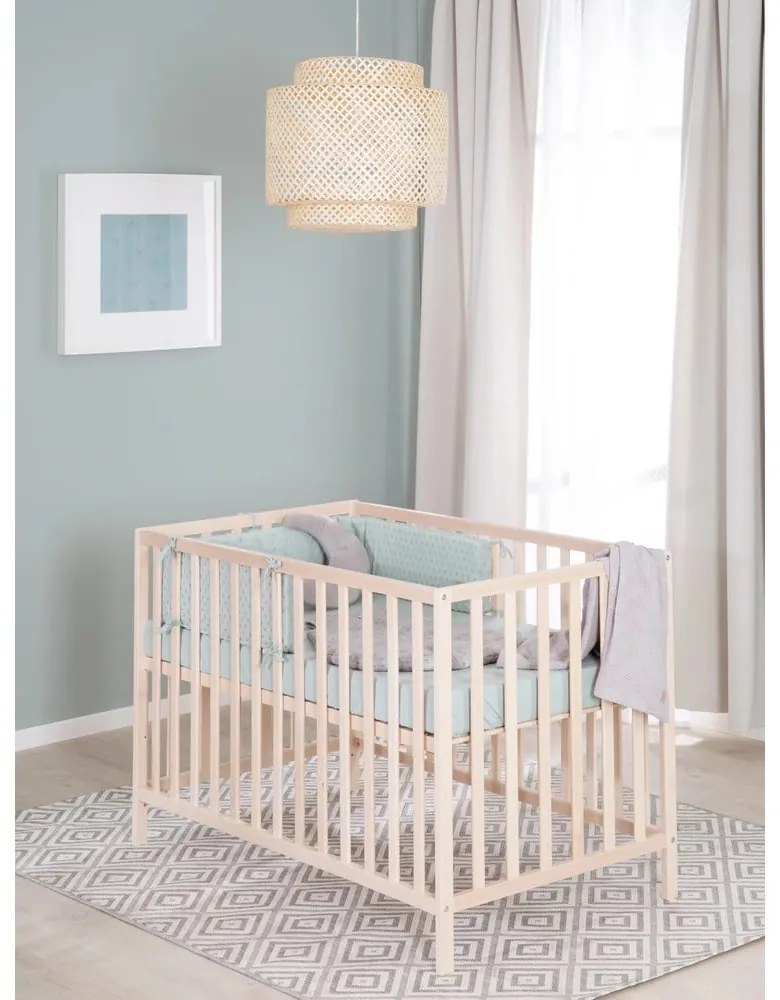 Natúr színű babaágy 60x120 cm Cosi – Roba