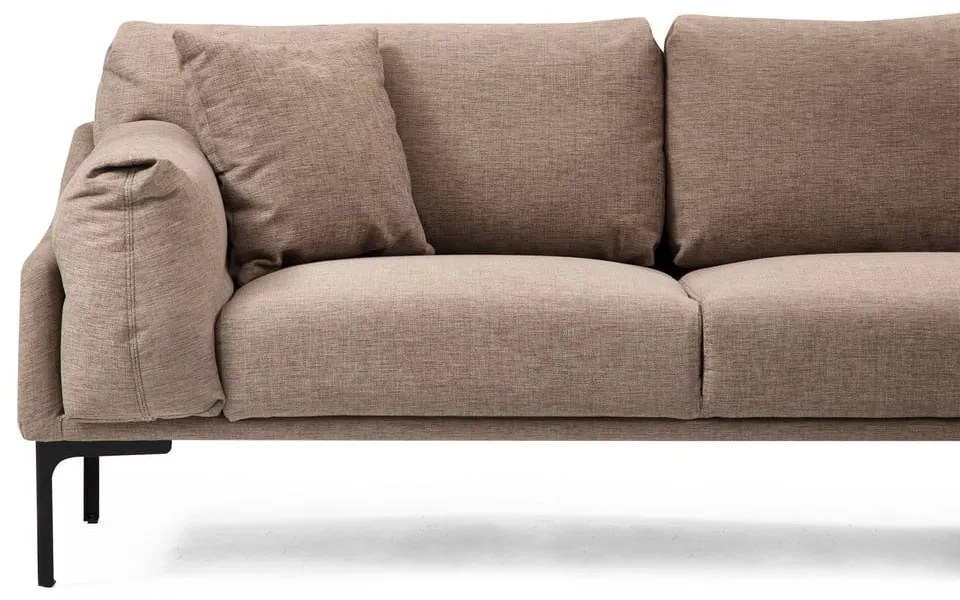 Leo bézs sarokkanapé, jobb oldali - Artie