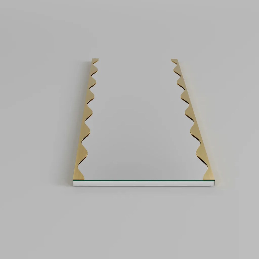 Melodia tükör, arany, 50 cm