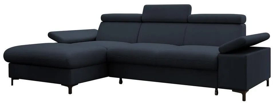 Sarokkanapé Miles (B) (tengerészkék + fekete). 1099679
