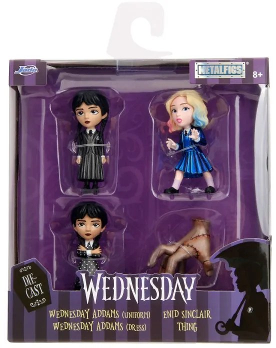 Wednesday figurák 7 cm - 4 darabos készlet