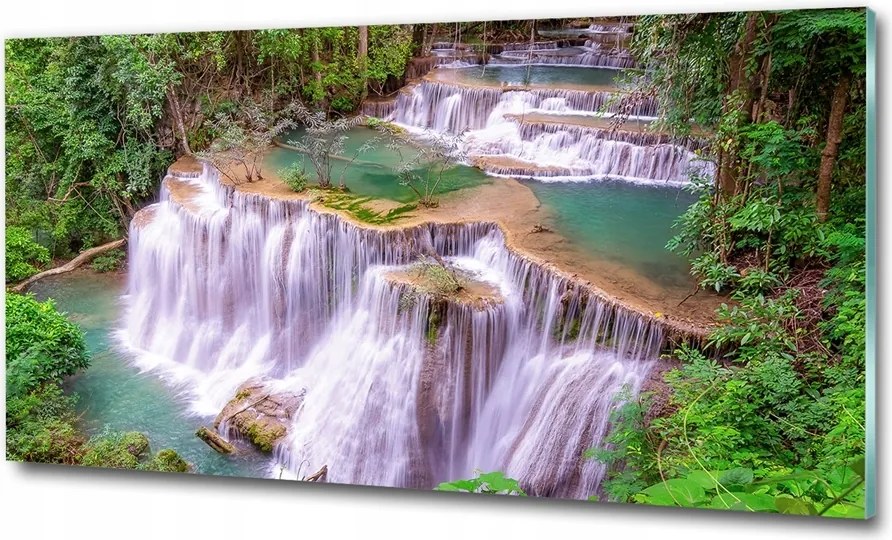 Fotó 100x50 falikép Thaiföld vízesés