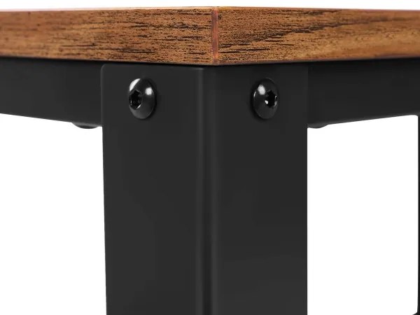 MARGE tálalóasztal barna/fekete