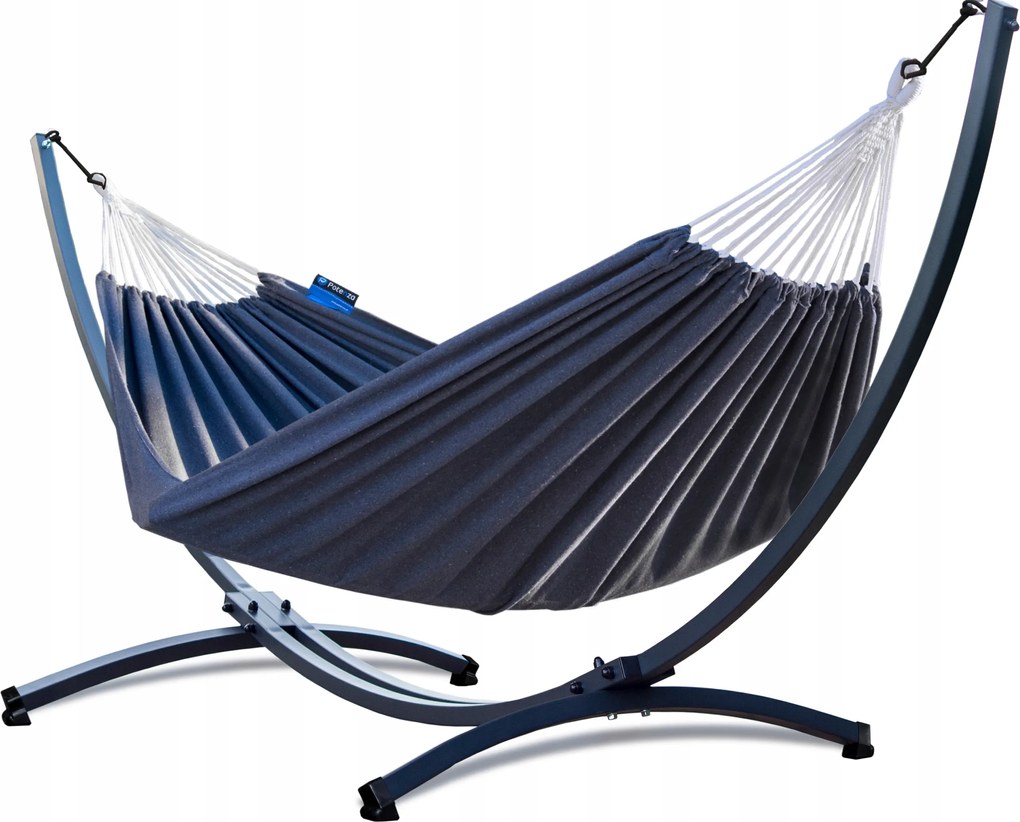 Potenza kerti függőágy Roma XL 220x160 cm acél váz 220 kg függőágyhoz