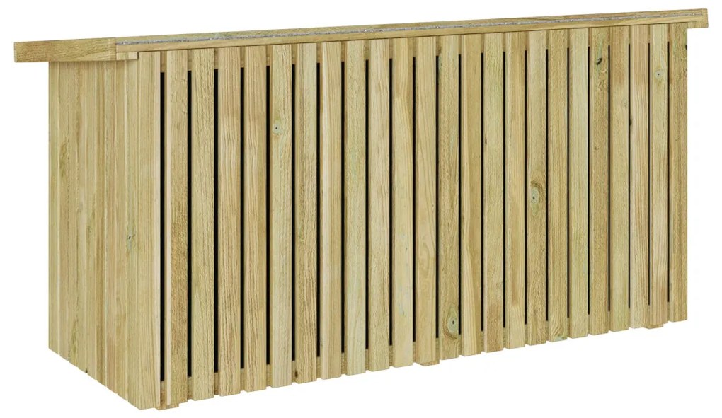 Tároló Láda 119x44x58.5 cm Kezelt Fenyőfa
