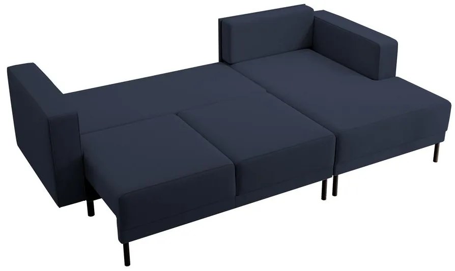 Sarokkanapé Rodriguez mini (J) (kék + fekete). 1099546